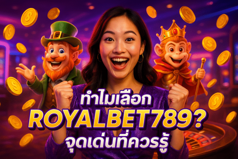 ทำไมเลือก ROYALBET789? จุดเด่นที่ควรรู้
