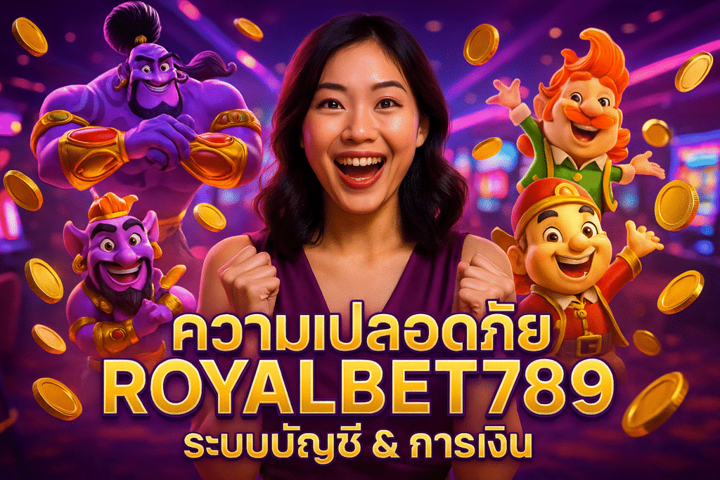 ความปลอดภัย ROYALBET789 ระบบบัญชี & การเงิน