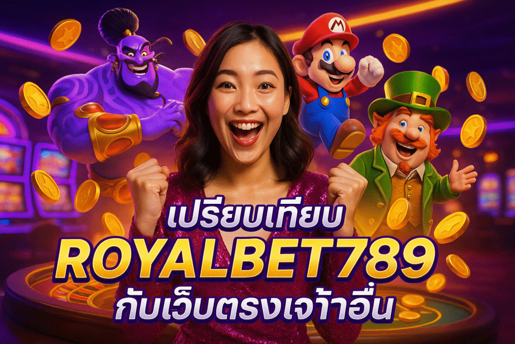 เปรียบเทียบ ROYALBET789 กับเว็บตรงเจ้าอื่น