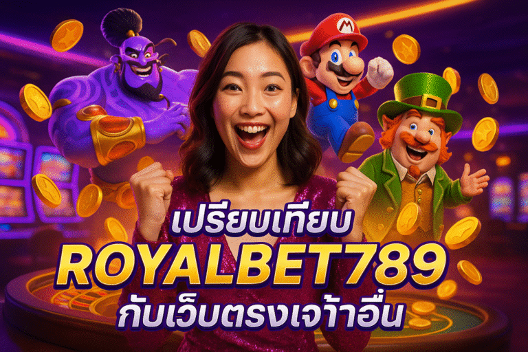 เปรียบเทียบ ROYALBET789 กับเว็บตรงเจ้าอื่น