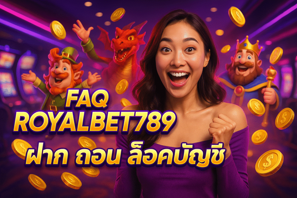 FAQ ROYALBET789 ฝาก ถอน ล็อคบัญชี