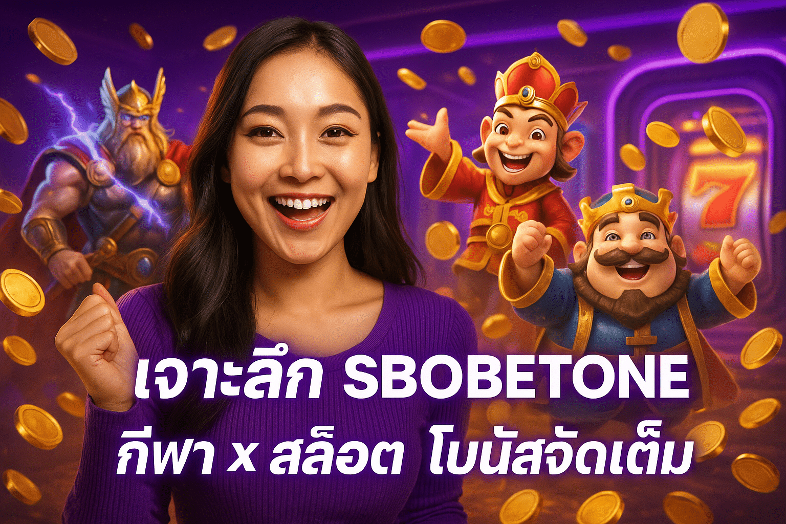 เจาะลึก SBOBETONE กีฬา × สล็อต โบนัสจัดเต็ม