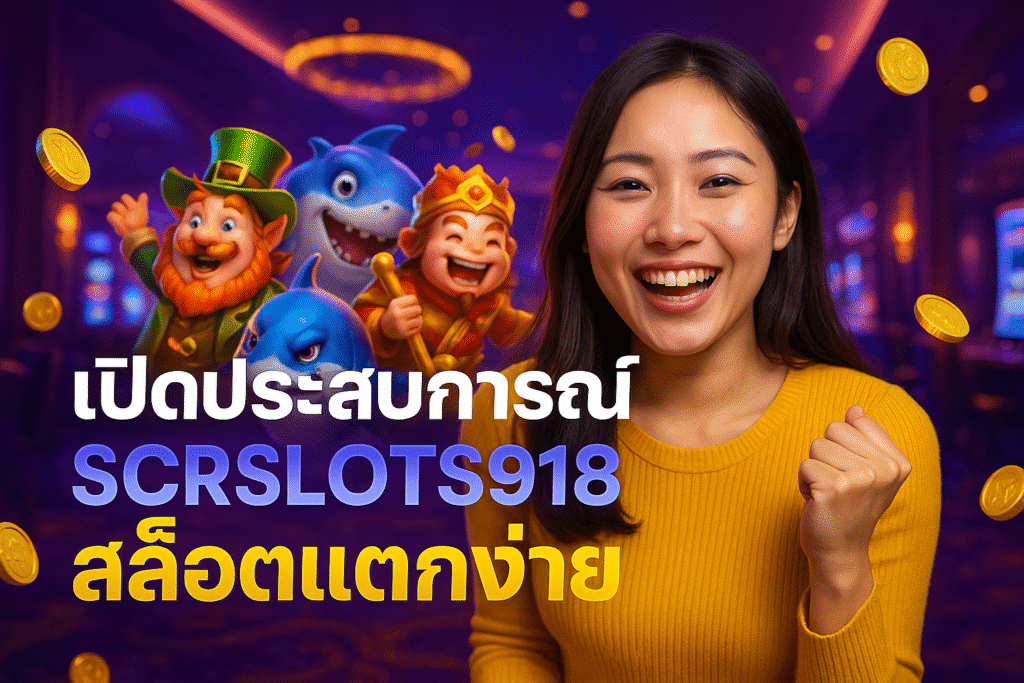 เปิดประสบการณ์ SCRSLOTS918 สล็อตแตกง่าย